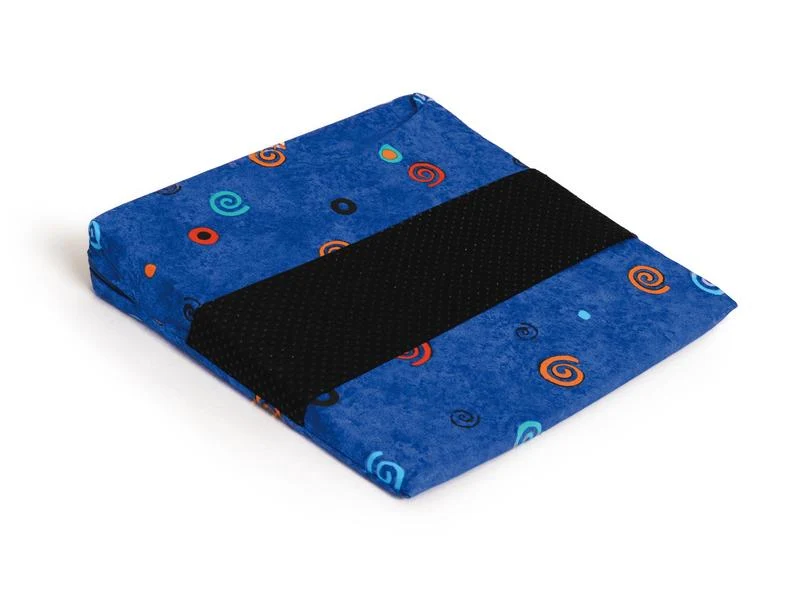 SISSEL Keilkissen Sit Colour, blau/Graffiti, inkl. Bezug, 35 × 35 cm