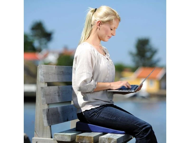 SISSEL Keilkissen Sit Standard, blau, mit Bezug, 35 x 35 cm
