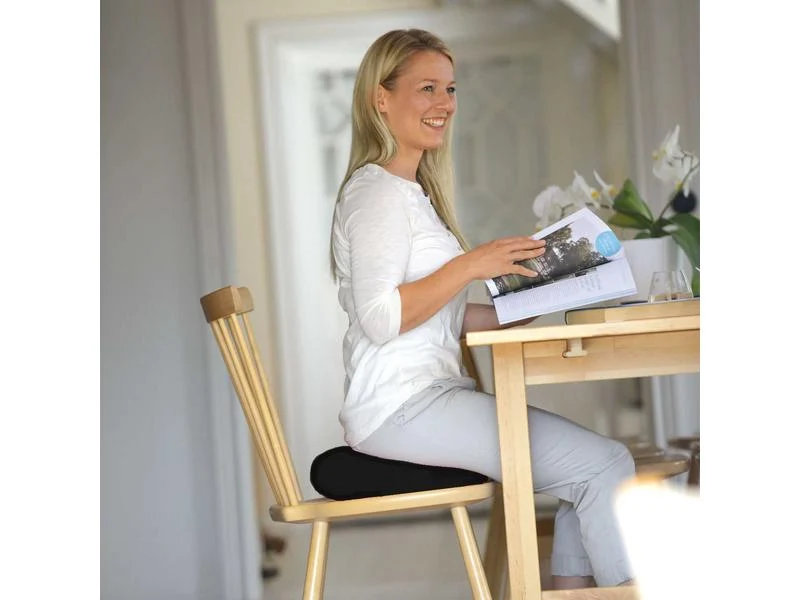 SISSEL Sitzkissen Sitfit Plus, schwarz, Ø 37 cm