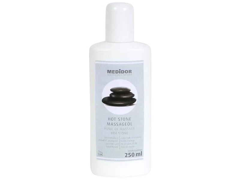 MEDiDOR Massageöl Hot Stone, 250 ml