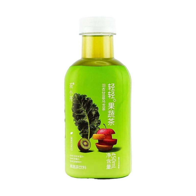 [Self-operated] China Tea Xiaokai Qingqing Fruit and Vegetable Tea Kale Oolong Tea 450ml Refreshing Tea Drink