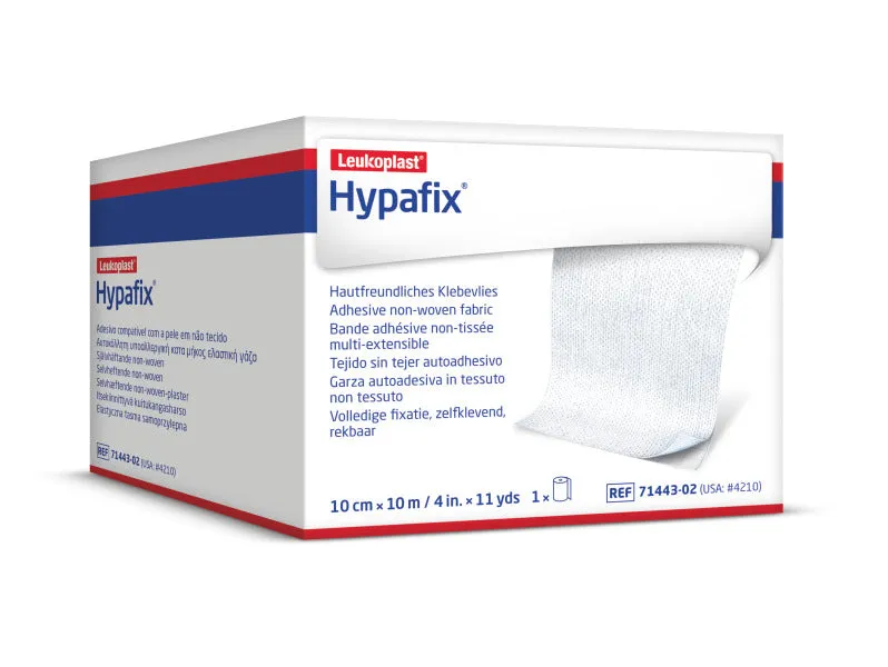 Leukoplast Hypafix hautfreundliches Klebevlies, weiss, 10 cm x 10 m, 1 Rolle