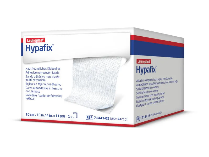 Leukoplast Hypafix hautfreundliches Klebevlies, weiss, 10 cm x 10 m, 1 Rolle