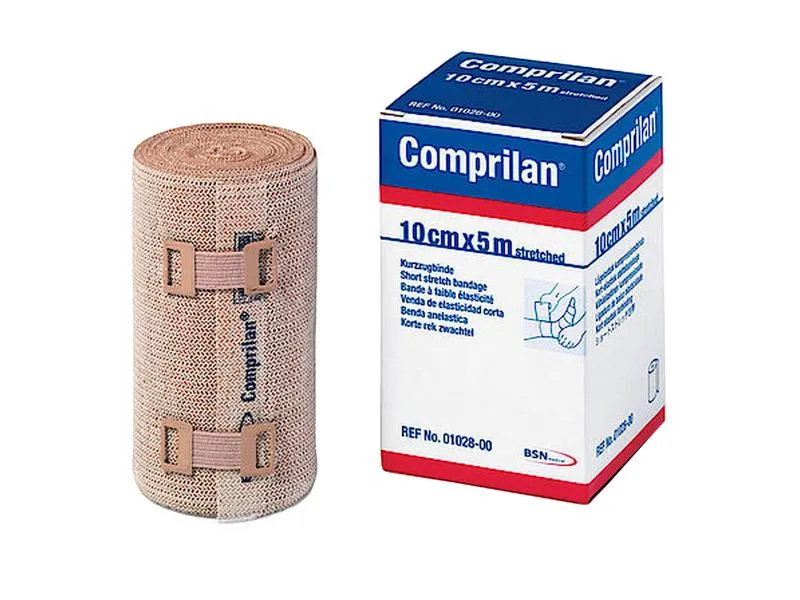 Jobst Comprilan Kurzzugbinde, 10 cm x 5 m, 10 Stück