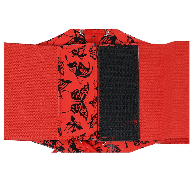 Rotes Korsett Schmetterlingen