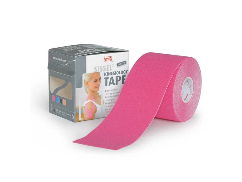 SISSEL Kinesiologie Tape, pink, 5 cm x 5 m, 1 Stück