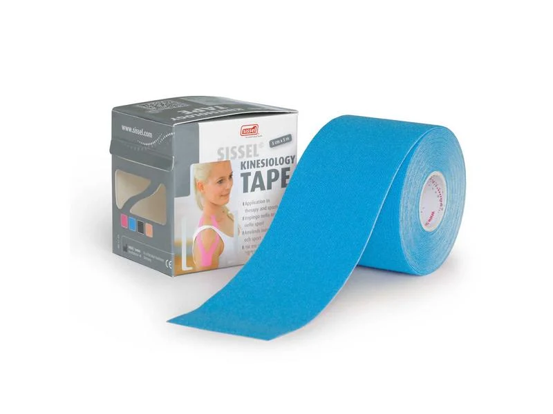SISSEL Kinesiologie Tape, blau, 5 cm x 5 m, 1 Stück