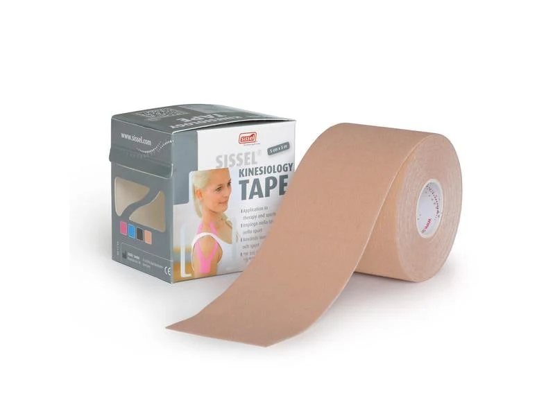 SISSEL Kinesiologie Tape, beige. 5 cm x 5 m, 1 Stück