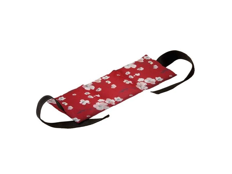 SISSEL Wärmegurt Cherry Heat Belt, rot mit Kirschbaumblüten
