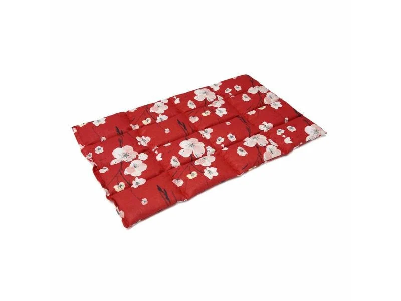 SISSEL Leinsamenkompresse Linum Classic blossom, rot, 45 x 30 cm