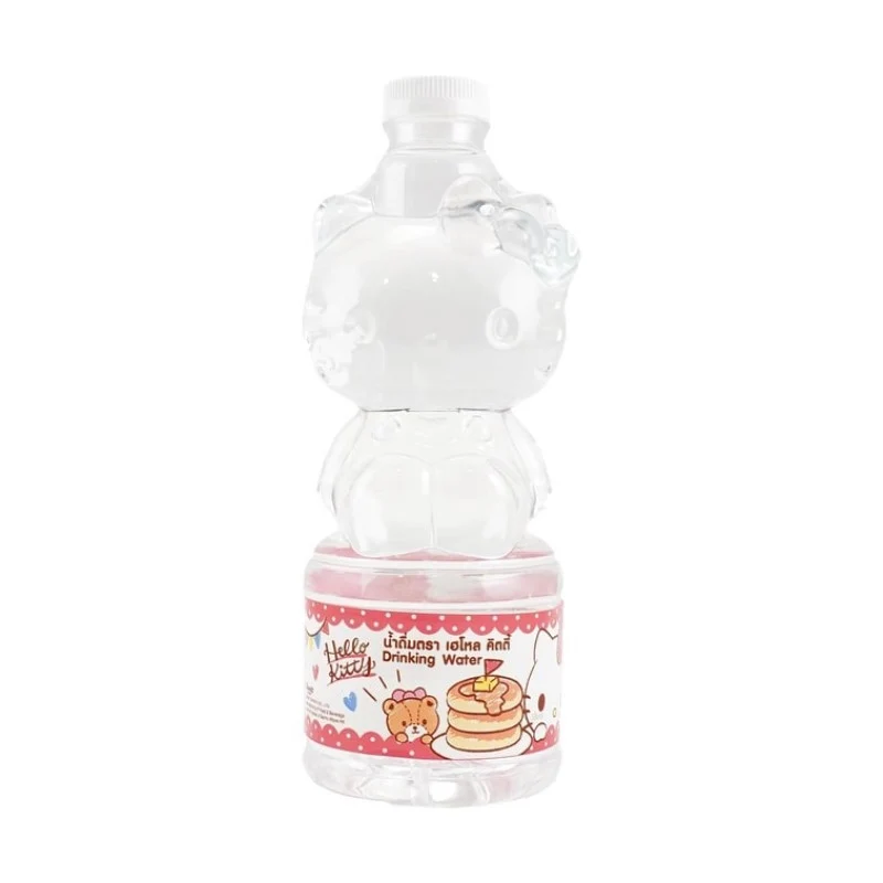 [Self-operated] Japan SANRIO Sanrio Thailand version Hello Kitty natural drinking water purified water 620ml drinking natural mineral water