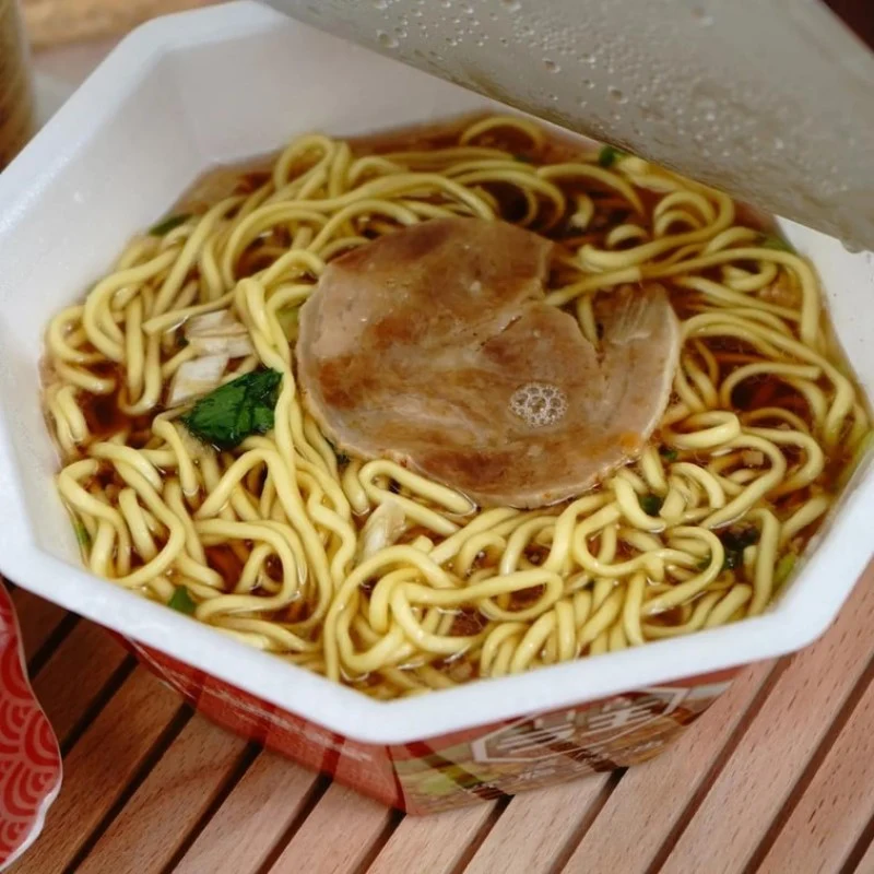 [Self-operated] Japan NISSIN Nissin RAOH Rawang thick back fat soy sauce flavor 113g instant noodles instant noodles instant ramen snack