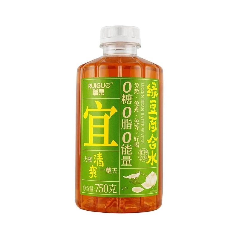 [Self-operated] China RUIGUO Ruiguoyi mung bean lily water herbal drink 750g simple ingredients new Chinese health drink low fat breakfast drink 0 added plant protein drink