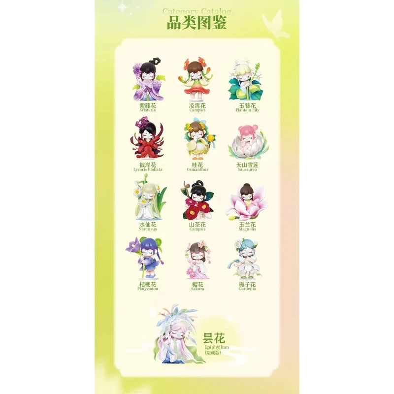 [Self-operated] China Rolife Nanci Huajianji series character blind box 1 box of twelve styles randomly shipped