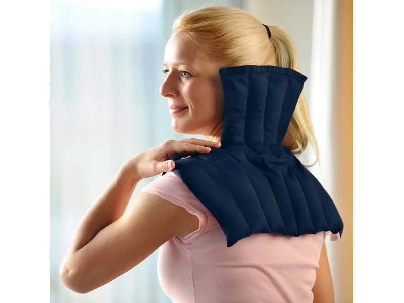 SISSEL Leinsamenkompresse Linum Anatomic 3-teilig, blau