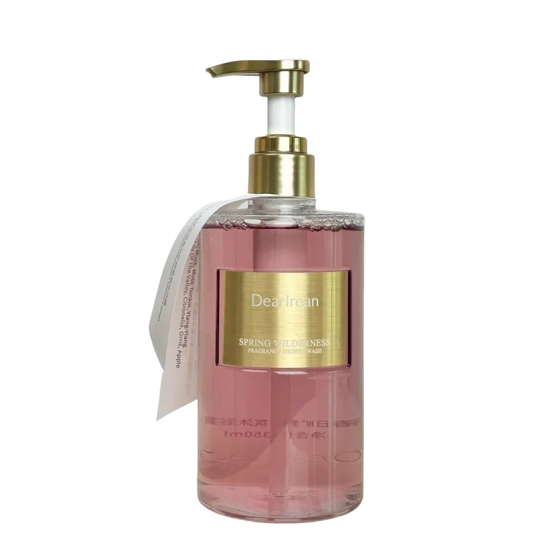[Self-operated] China's unique Irene amino acid advanced fragrance shower gel Spring wilderness 350ml Early spring fruit wood fragrance shower gel fragrance full body moisturizing cleansing non-slip shower gel