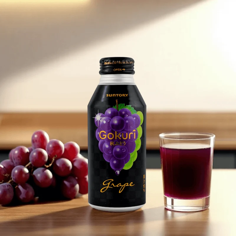[Self-operated] Japan SUNTORY Suntory Gokuri Grape Juice 10% 400ml Autumn Grape Juice Large Grapes