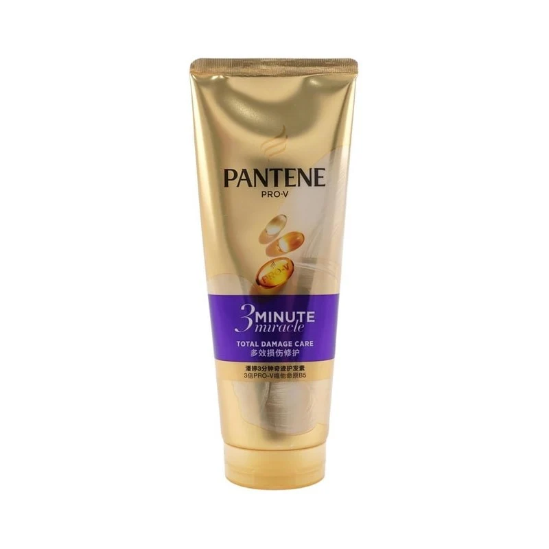 [Self-operated] China PANTENE Pantene 3-minute miracle conditioner 180ml luxury essence cream soft nourishing multi-effect repair perm and dye damage