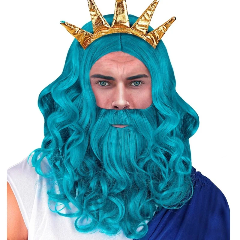 Griechische Götter-Perücke Poseidon