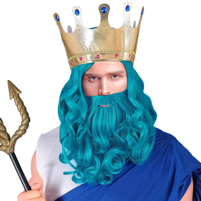 Griechische Götter-Perücke Poseidon