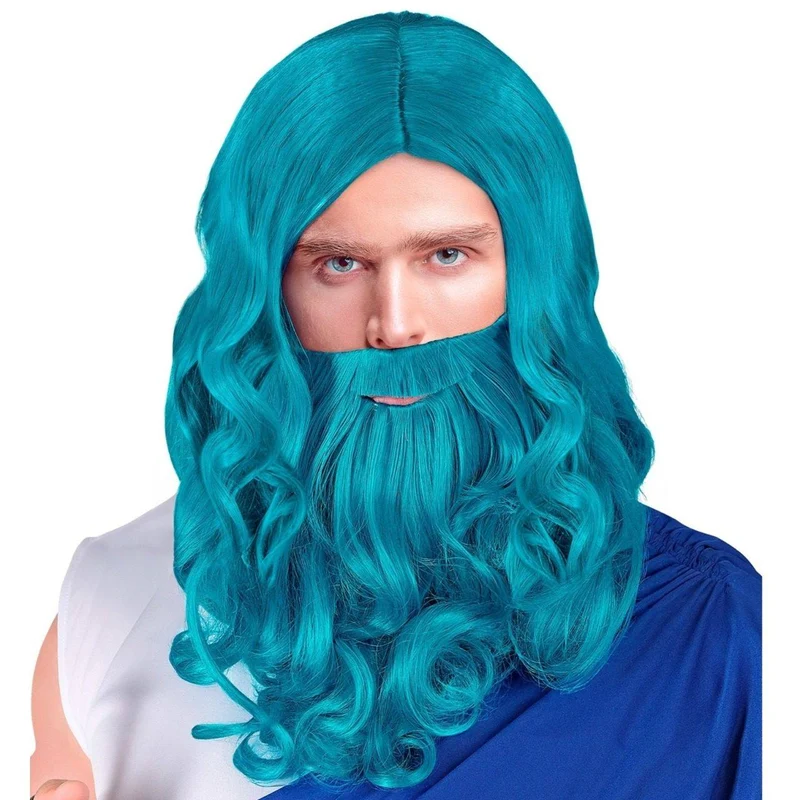 Griechische Götter-Perücke Poseidon