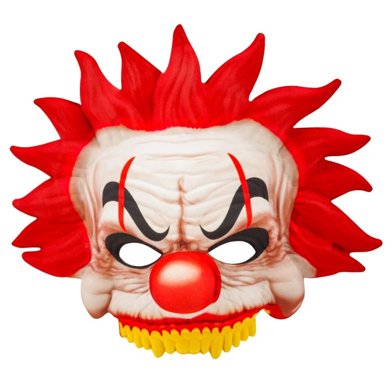 Clown-Halbmaske Burger