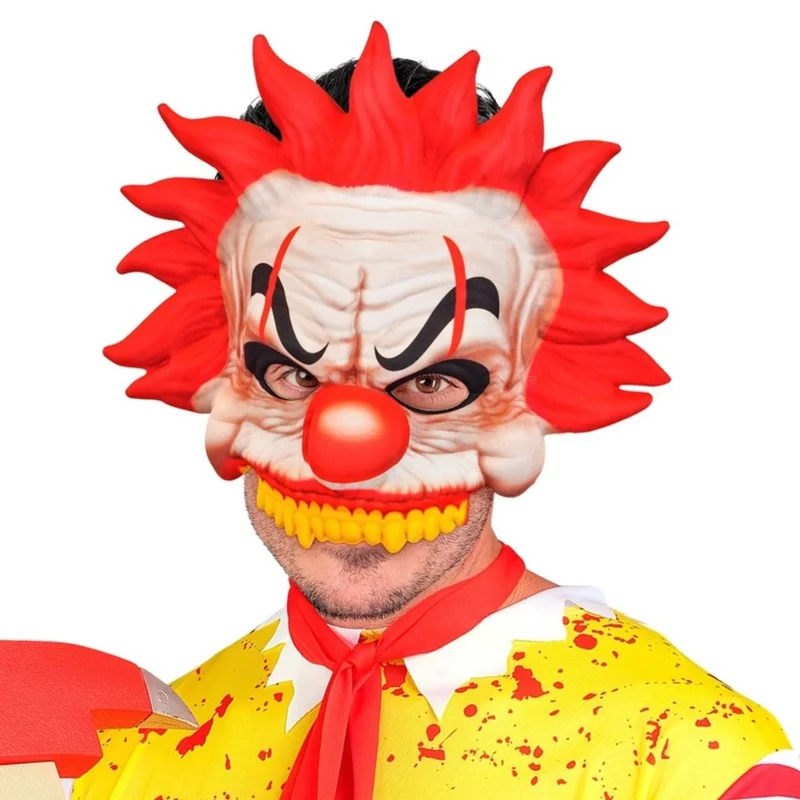 Clown-Halbmaske Burger