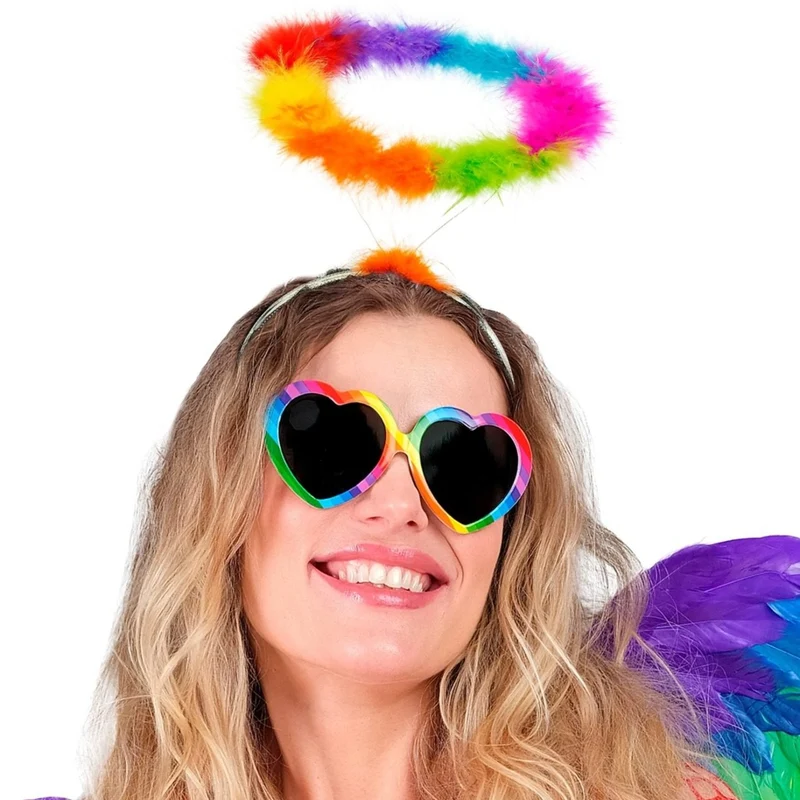 Regenbogen-Engel-Haarreif