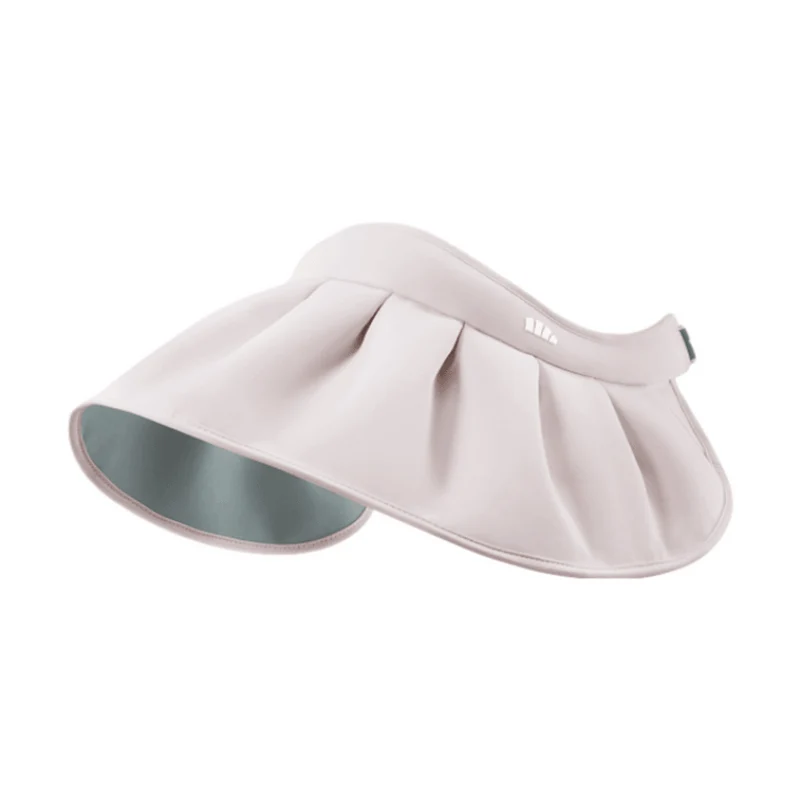【Self-operated】China Beneunder Banana Women's Shell Sun Hat Cherry Blossom Pink 1 Piece UPF50+ Hat Hoop Dual-purpose Summer Sun Hat Empty Top Sun Hat Anti-ultraviolet Wide Brim Hat