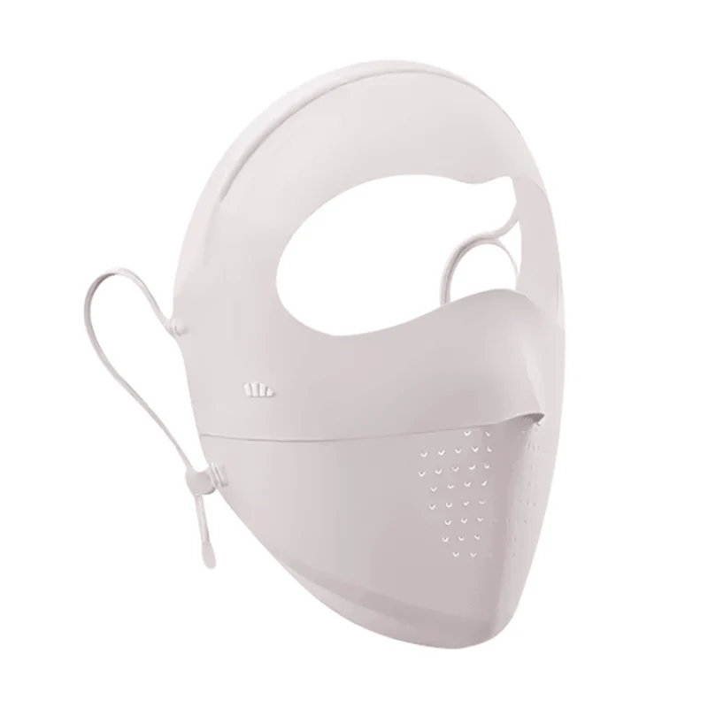 [Self-operated] China Beneunder Jiao Xia Bing thin series full face sunscreen mask light lotus root powder 1 piece sunscreen mask women's sunshade mask anti-ultraviolet breathable sunscreen veil