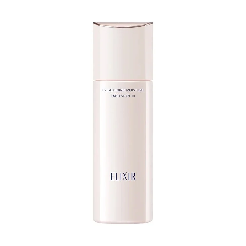 [Self-operated] Japan Shiseido Elixir Elixir New Pure Skin Whitening Crystal Emulsion III Rich Type 130ml Moisturizing and Nourishing Skin