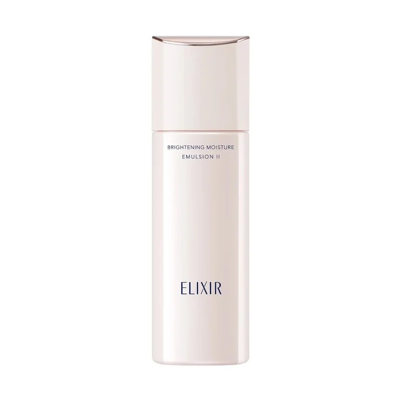 [Self-operated] Japan Shiseido Elixir Elixir New Pure Skin Whitening Crystal Emulsion II Moisturizing Type 130ml Pure Skin Whitening Brightening Elasticity