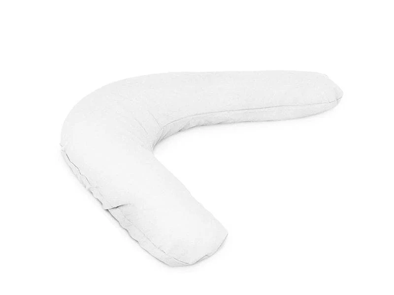 SISSEL Lagerungskissen Comfort mit Polystyrolfüllung, weiss, ohne Bezug, 195 x 35 cm