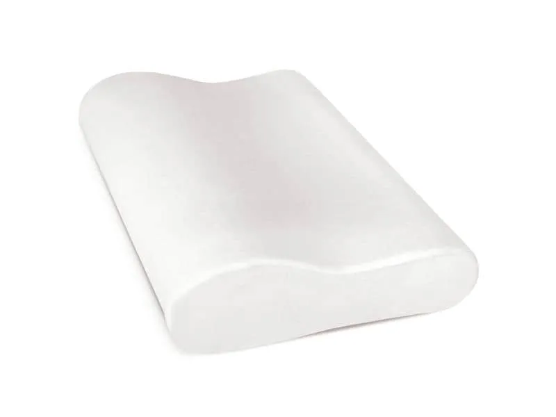 SISSEL Bezug zu Nackenkissen Soft Curve Compact, ecru, 48 x 32 x 10 cm