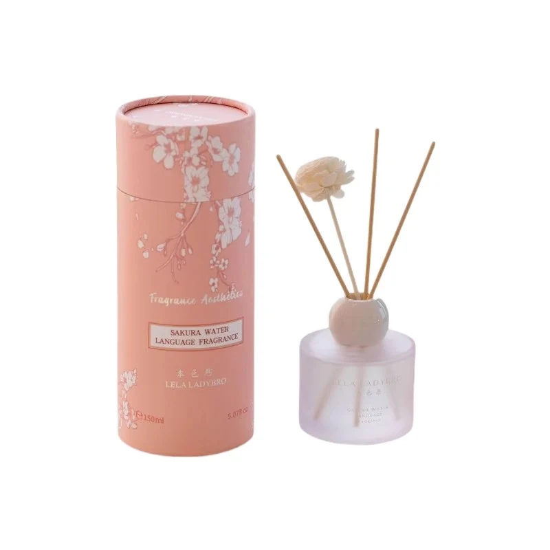 [Self-operated] China LELA LADYBRO True Color Pink Lover Fragrance 150ml Spring Sakura Indoor Home Bedroom Long-lasting Fragrance Premium Gift Box