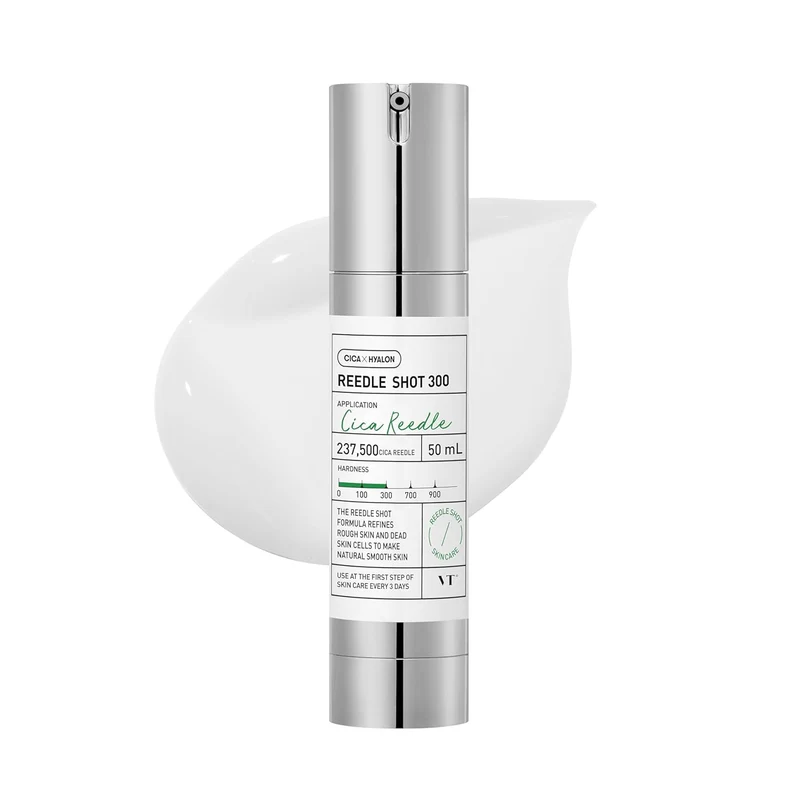 [Self-operated] South Korea VT COSMETICS Wei Di Micro Needle Essence 300 Moisturizing Brightening Pore Management Repair Three Days 50ml Acne Removal Pore Reduction