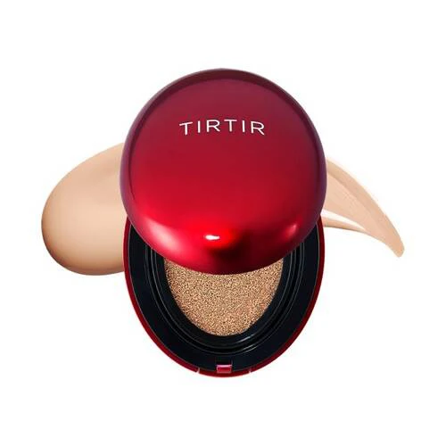 [Self-operated] Korean TIRTIR Titti Le long-lasting makeup sunscreen air cushion red #21C ivory white 18g sunscreen long-lasting isolation oil control