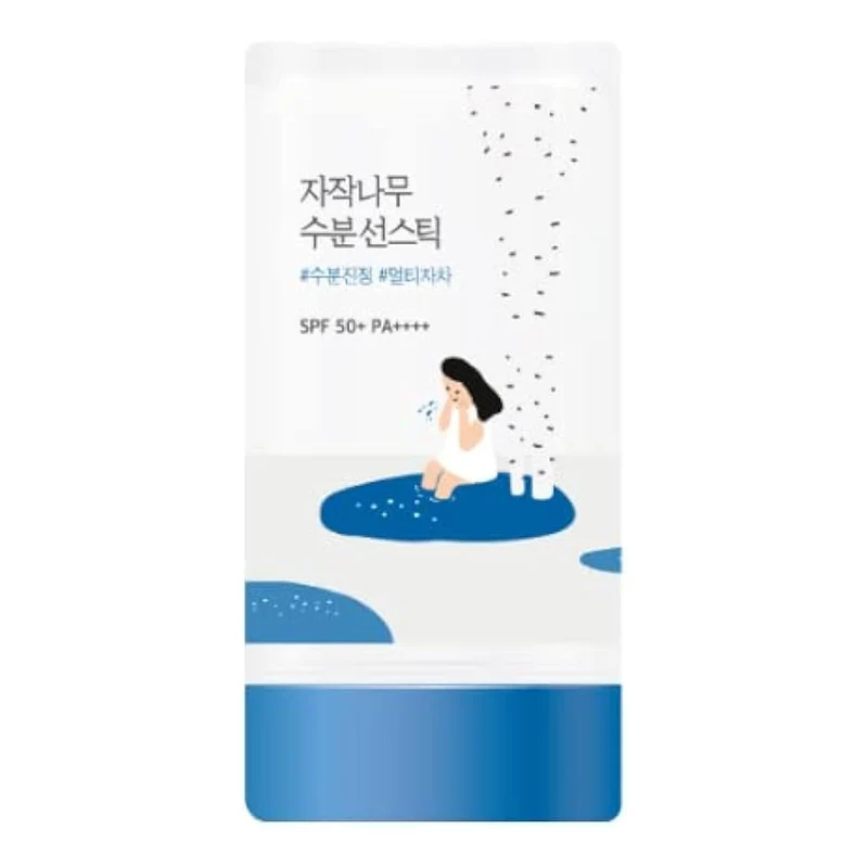 [Self-operated] South Korea ROUND LAB Rouenlai Dokdo birch sap moisturizing sunscreen stick 19g SPF50+ PA++++ isolation and UV protection