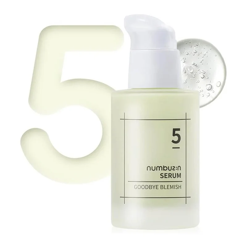 [Self-operated] South Korea NUMBUZIN No.5 Blemish Bye Vitamin C Essence 50ml Anti-acne and freckles Gentle care moisturizing ampoule essence refreshing and lightens freckles