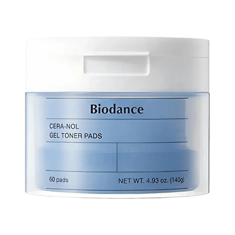 [Self-operated] South Korea BIODANCE Blue Bio-Collagen Glacier Hydrogel Toner Cotton Pads 100% Gel Wet Compress Cotton Pads 60 pieces 140g Deep Hydration Moisturizing Calming Strong Barrier Repair Redness Soothing 3 minutes morning compress