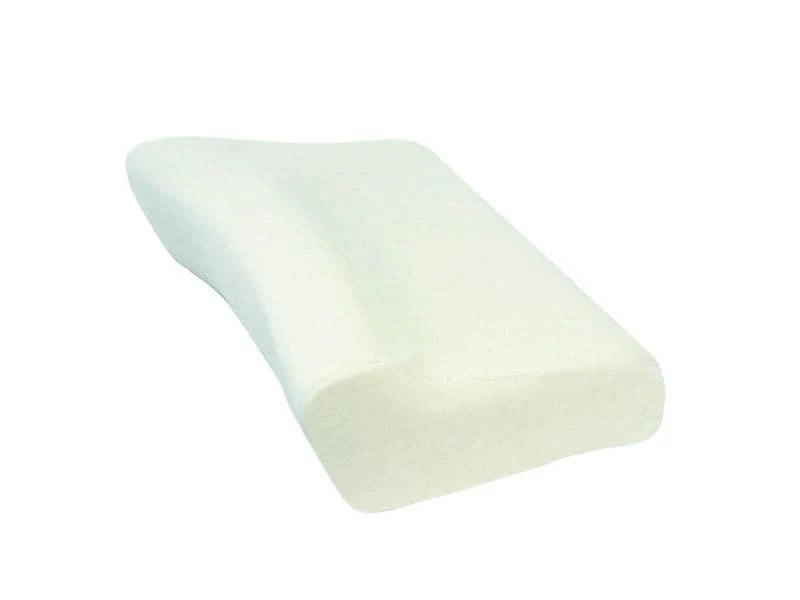 SISSEL Nackenkissen Soft Large, mit Veloursbezug ecru, 47 x 33 cm