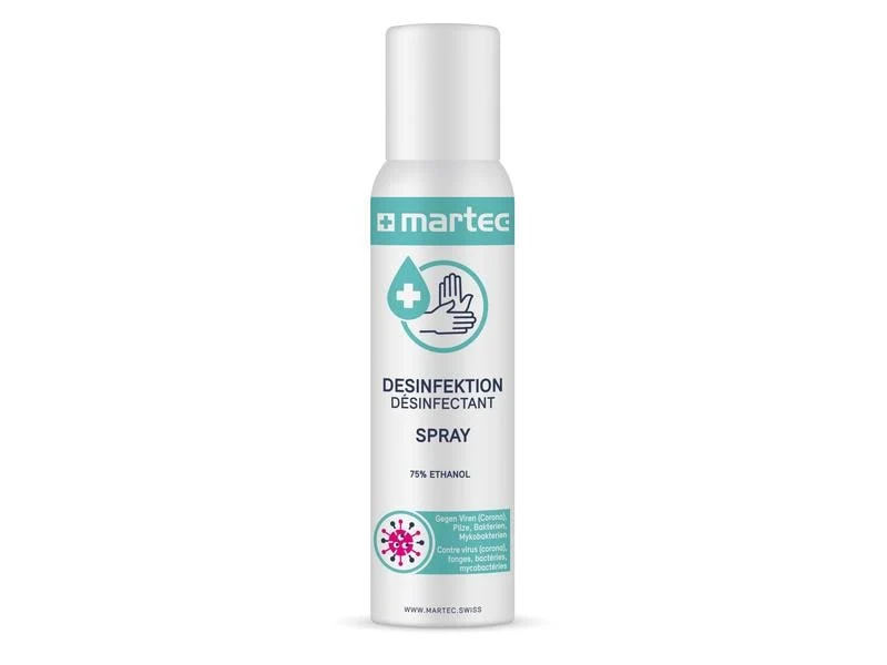 Martec Desinfektionsspray für die Hände, 100 ml