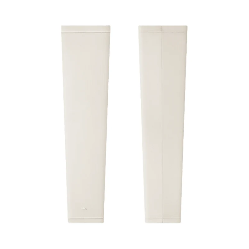 【Self-operated】China Beneunder Banana Ice Thin Series Yinyi Women's Sun Protection Sleeves Warm Orange Beige M Size 1 Pair UPF50+ Cool Sun Protection Non-slip Non-shedding
