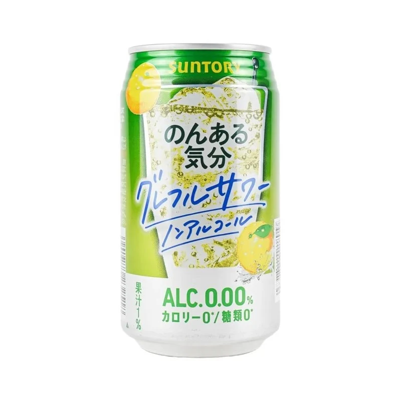 [Self-operated] Japan SUNTORY Suntory non-alcoholic cocktail drink grapefruit flavor 350ml slightly tipsy non-alcoholic carbonated sparkling wine flavored drink
