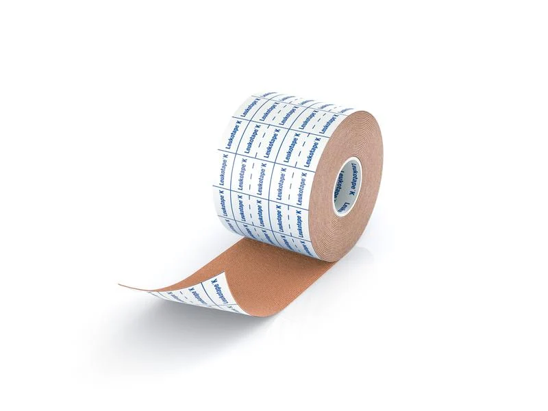 Leukotape K Kinesiologie Tape, beige, elastisch, 5 cm x 5 m, 1 Stück