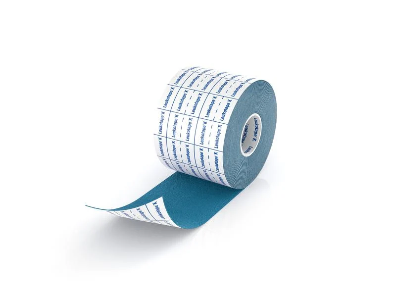 Leukotape K Kinesiologie Tape, blau, elastisch, 5 cm x 5 m, 1 Stück