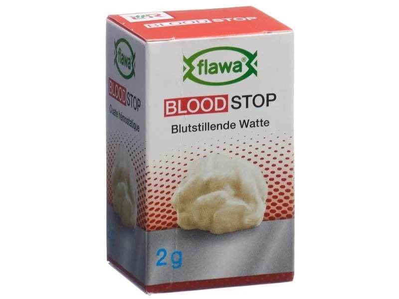 FLAWA Blood Stop, blutstillende Watte, steril, 2g
