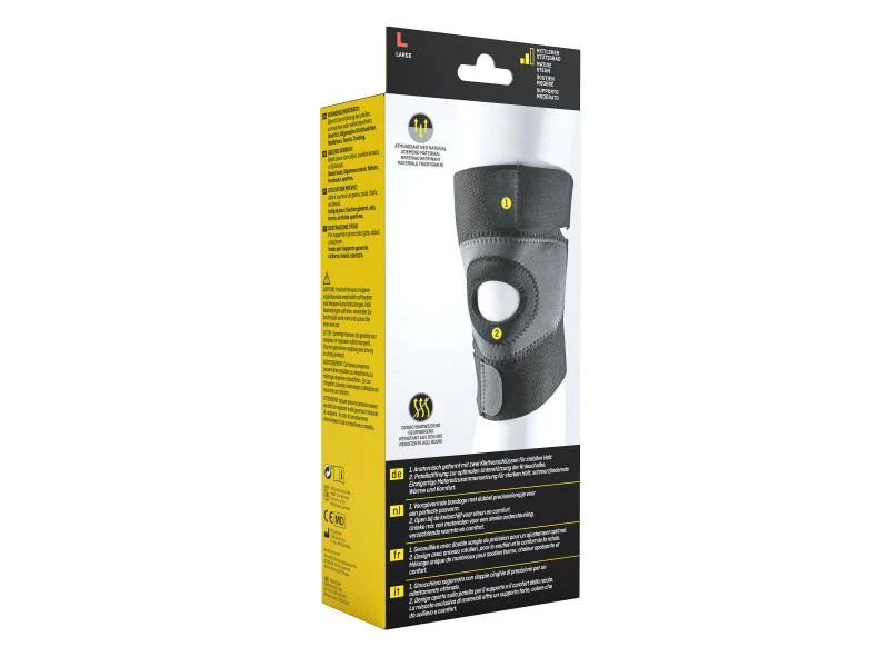 3M Futuro Sport Kniebandage, feuchtigkeitsregulierend, Grösse L