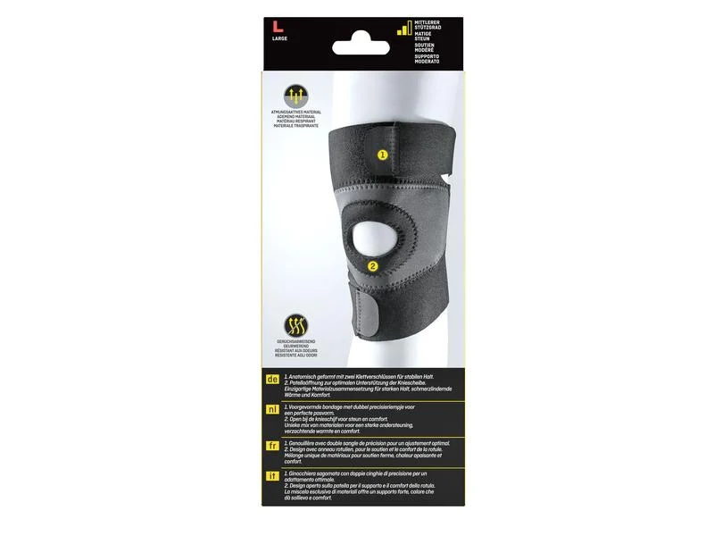 3M Futuro Sport Kniebandage, feuchtigkeitsregulierend, Grösse L