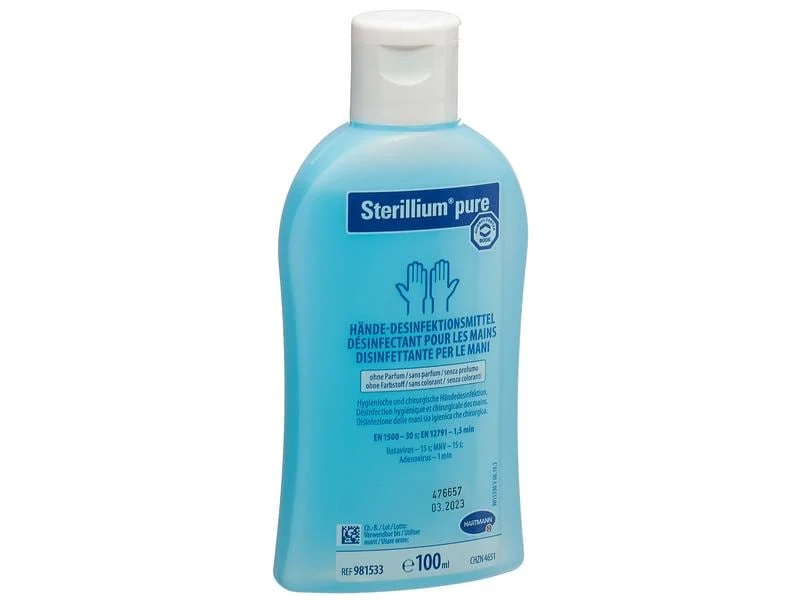 Sterillium Pure Desinfektionsmittel, für die Hände, 100 ml, flüssig